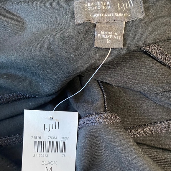 NWT J JILL SMOOTH-FIT SLIM LEG MEDIUM LEGGINGS - Picture 3 of 4